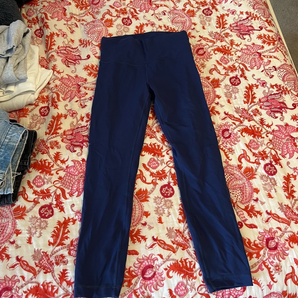 Lululemon wunder under 25” leggings size 8